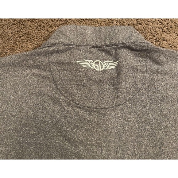 Men's Straight Down 1/2 Zip Pullover Golf Vest Made in South Korea Size Medium - Picture 4 of 7